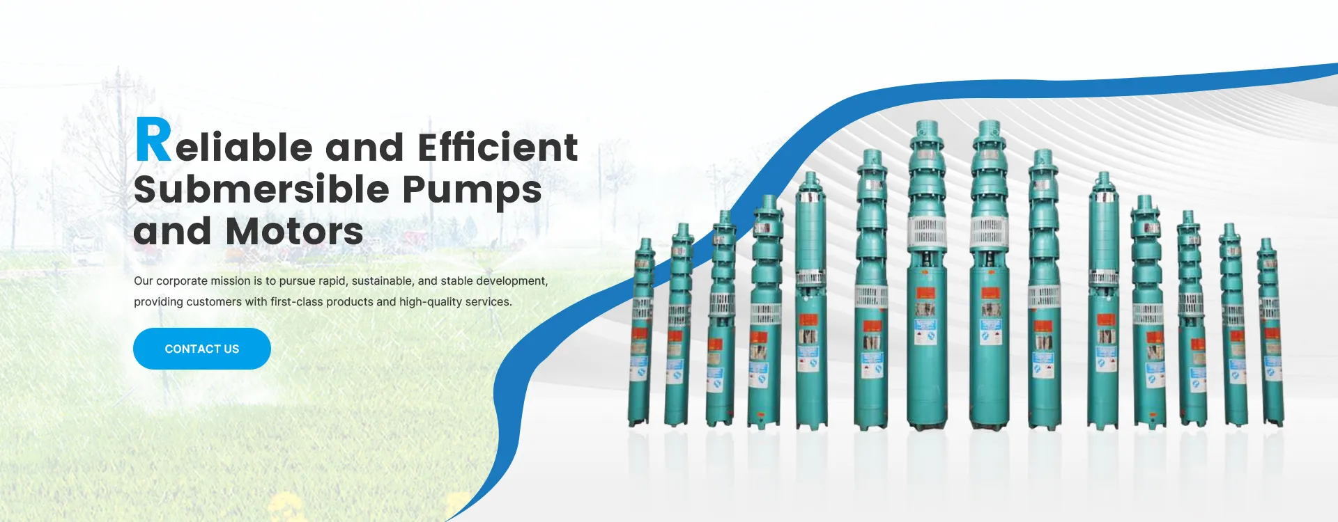 Submersible Electric Pumps for Wells